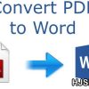 5 Metode Mengganti PDF ke Word Komplit!( Online serta Offline)